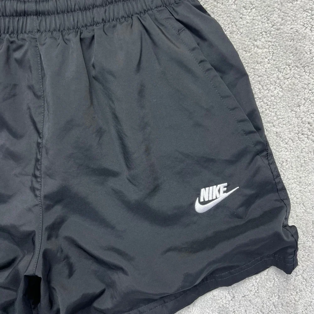 Nike Shorts Big Kids Large Black Woven Mesh Lined Pockets Lightweight HF8134-010